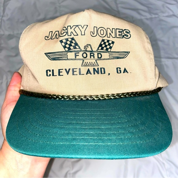 Vintage Accessories Vintage Jacky Jones Ford Snapback Hat Cleveland